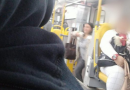 Mulher é flagrada carregando animal inusitado dentro de ônibus e foto viraliza em SC