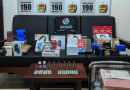 Polícia Militar e Receita Federal apreendem produtos contrabandeados