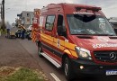 Motociclista fica ferida em colisão com veículo na Willy Barth