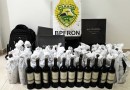 BPFRON apreende 80 garrafas de vinhos descaminhadas da Argentina