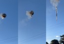 Balão pega fogo durante passeio e deixa vários mortos