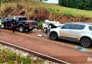 Acidente entre três  veículos  mata uma pessoa entre Bandeirante e São Miguel