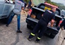 Caminhão que tombou na BR-470 tem carga saqueada e PRF é alvo de fake news
