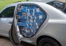 Polícia Militar Apreende Carro com Cigarros Contrabandeados