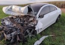 Carro recém-comprado se envolve em acidente na BR-163