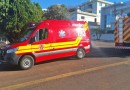Ciclista fica ferido após acidente com carro no centro