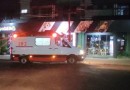 Motorista foge após bater em motocicleta