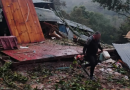 Árvore cai sobre residência durante temporal