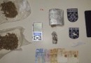 Homem tenta se esconder de policiais e é preso com grande quantidade de drogas