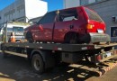 Veículo furtado em São João é recuperado em área de mata na zona rural