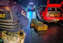 PRF apreende 163 quilos de maconha e prende dois homens no Oeste de SC