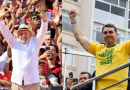 Campanha presidencial começa com atos de Lula, Flávio Bolsonaro e outros candidatos pelo país