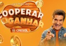 A cada R$ 100 em aplicação, cooperado concorre a R$ 12 milhões na campanha Cooperar é Ganhar da Cresol Evolução