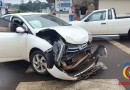 Mulher fica ferida em acidente de trânsito no município de Campo Erê