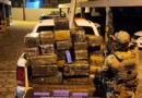 PRF apreende 935 quilos de maconha após perseguição em SC