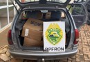 BPFRON Apreende Veículo com Cigarros Contrabandeados e Prende Suspeito