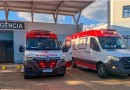 Casal fica gravemente ferido em colisão entre carro e moto na BR-282