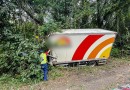 Condutor morre em saída de pista seguida de choque em árvore na BR-282 entre SMOeste e Maravilha