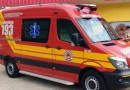 Homem sofre queda de quatro metros