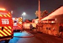 Incêndio é registrado em residência no Oeste de SC