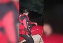 Mulher desaparece após cair de ponte; buscas são suspensas durante a noite