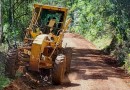 Estrada na Linha São Salvador é recuperada pelo Setor Rodoviário e trará trafegabilidade aos usuários