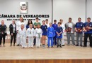 Associação de Judô do Extremo-Oeste recebe homenagem da Câmara por resultados conquistados