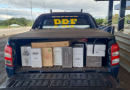 PRF apreende carga com 90 garrafas de vinho de origem Argentina
