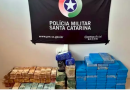 Operação policial prende homem com mais de R$ 800 mil e 60 kg de drogas em SC