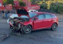 Condutoras ficam feridas após colisão entre dois automóveis na PR-566
