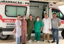 Equipe salva bebês e mamãe que estava com gravidez de risco