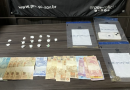 Homem é preso por tráfico de drogas após abordagem policial