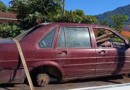 Três anos após deixar carro em oficina, mulher volta para buscar veículo e se desespera em SC