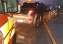 Colisão frontal de veículos é registrada na BR 163, em São José do Cedro