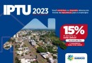 Administração municipal divulga data para pagamento do IPTU 2023