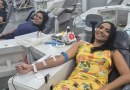 Mulher troca presentes de aniversário por doações de sangue e mobiliza 60 pessoas