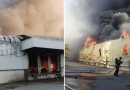 Incêndio de grandes proporções atinge fábrica da Colcci