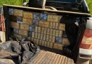 Picape Strada de Barracão com 12.500 carteiras de cigarros contrabandeados é interceptada