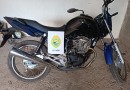 Polícia Militar recupera motocicleta