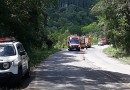Mulher fica ferida em saída de pista