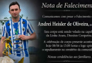 Comunicamos o falecimento de Andrei Heisler de Olivera