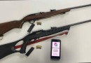 Dois homens foram presos com rifles no Oeste de SC