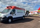 Serviço de transporte inter-hospitalar completa um ano e apoia voo aeromédico