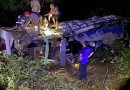 Acidente com ônibus de trabalhadores deixa 10 mortos e 21 feridos