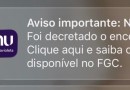E-mail enviado por engano sobre liquidação do Nubank causa preocupação entre clientes