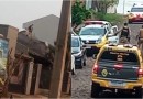 Ladrão é preso após se esconder em chaminé de churrasqueira no Bairro Jardim Itália