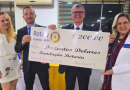 Rotary Club de Barracão recebe governador do Distrito 4640 em reunião festiva
