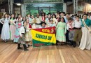 Invernada do CTG Sinuelo da Fronteira faz bonito ergue o caneco nas categorias juvenil e mirim de Danças Tradicionais em Itapiranga