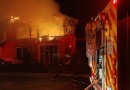 Incêndio deixa casa destruída no Bairro Salete