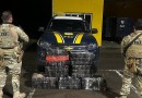 PRF e PMRv apreendem mais de 220 kg de maconha na BR-158
